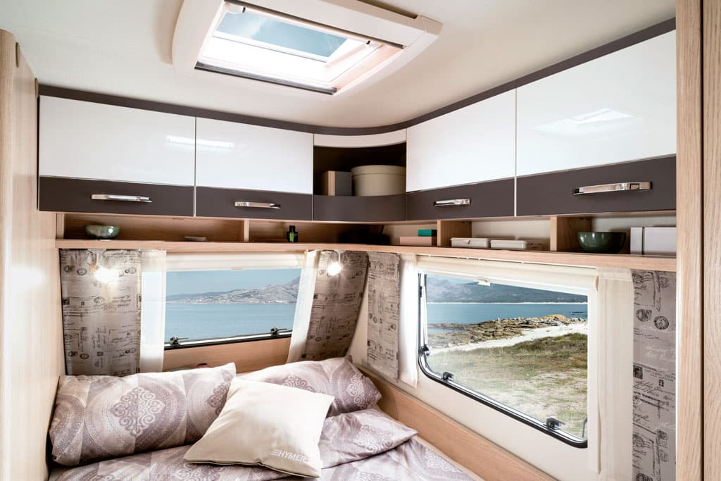 Betten im Eriba Living 2019