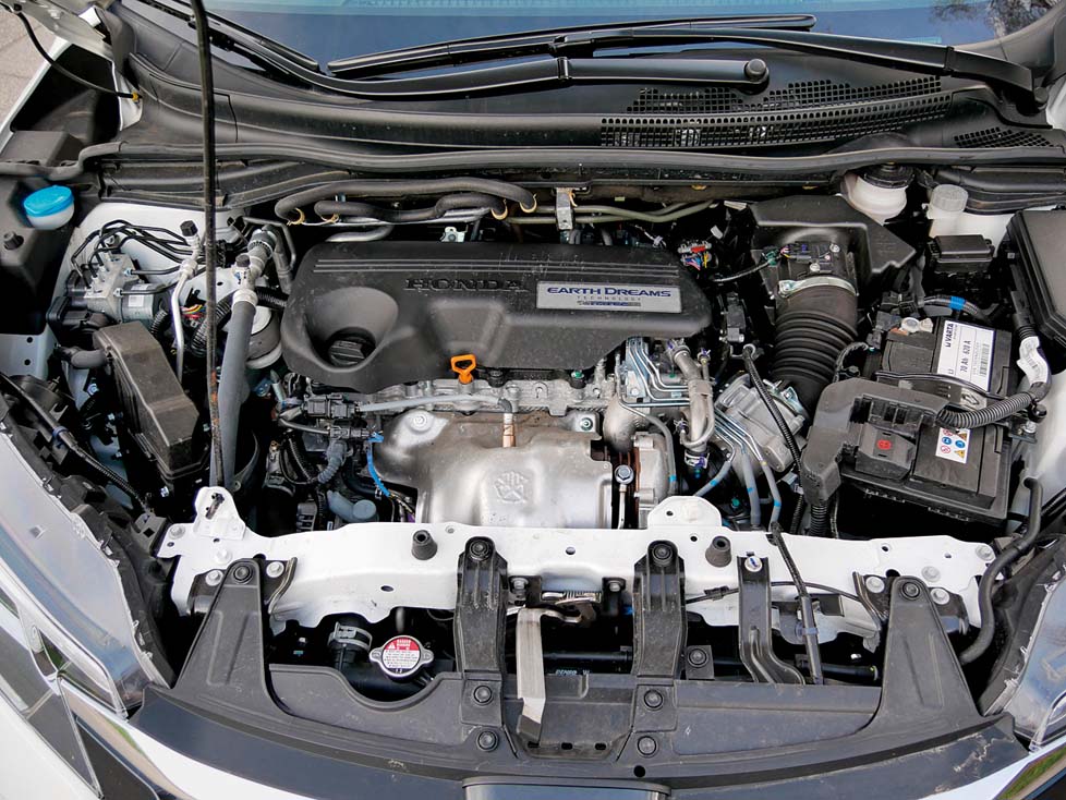 Motorhaube des Honda CR-V