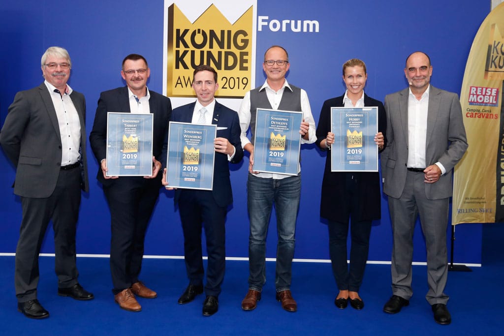 König Kunde Award 2019: Sieger Kategorien