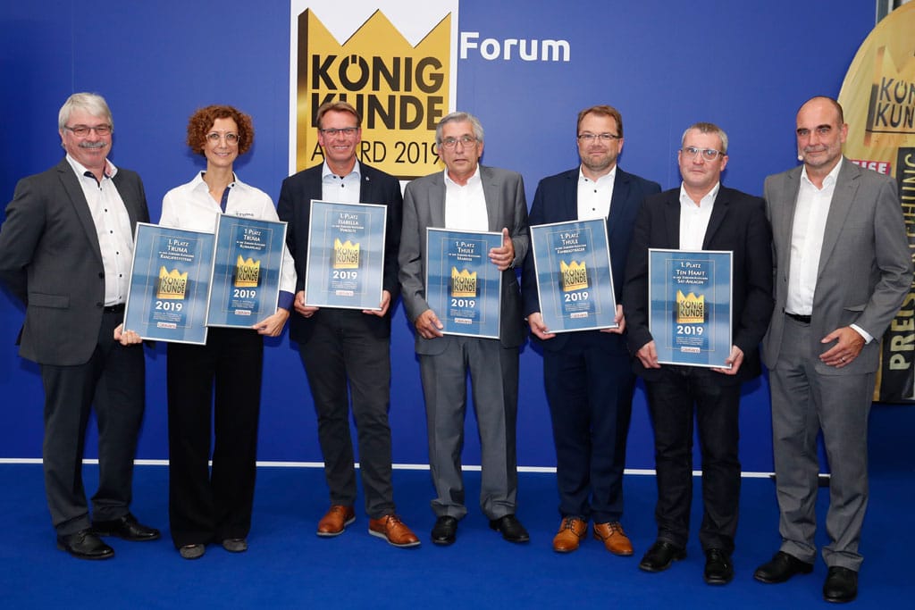 König Kunde Award 2019: Sieger Zubehör