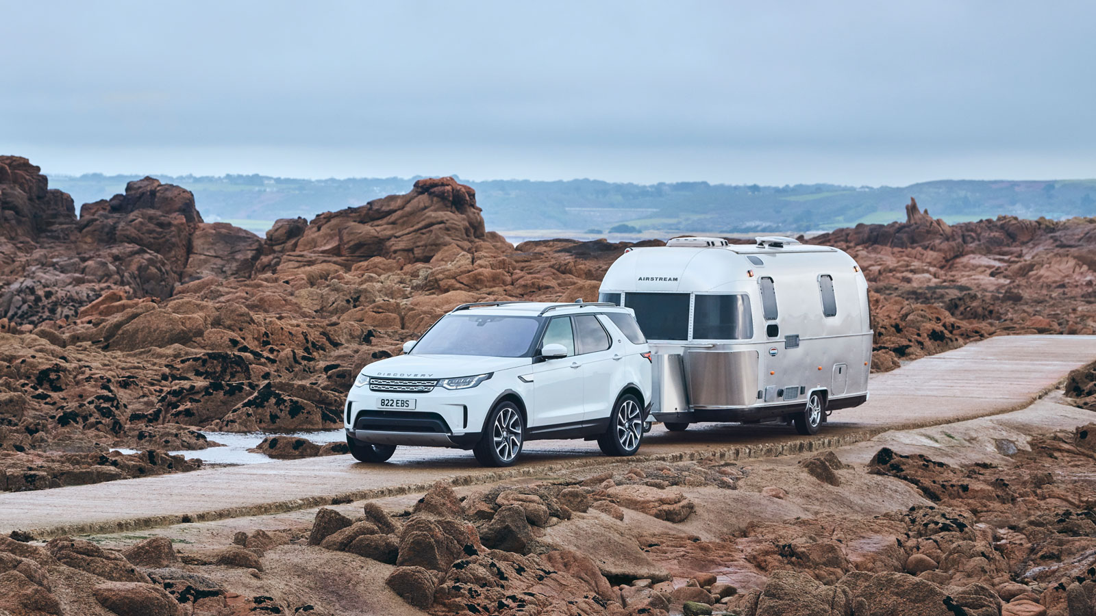 Land Rover Discovery mit Airstream