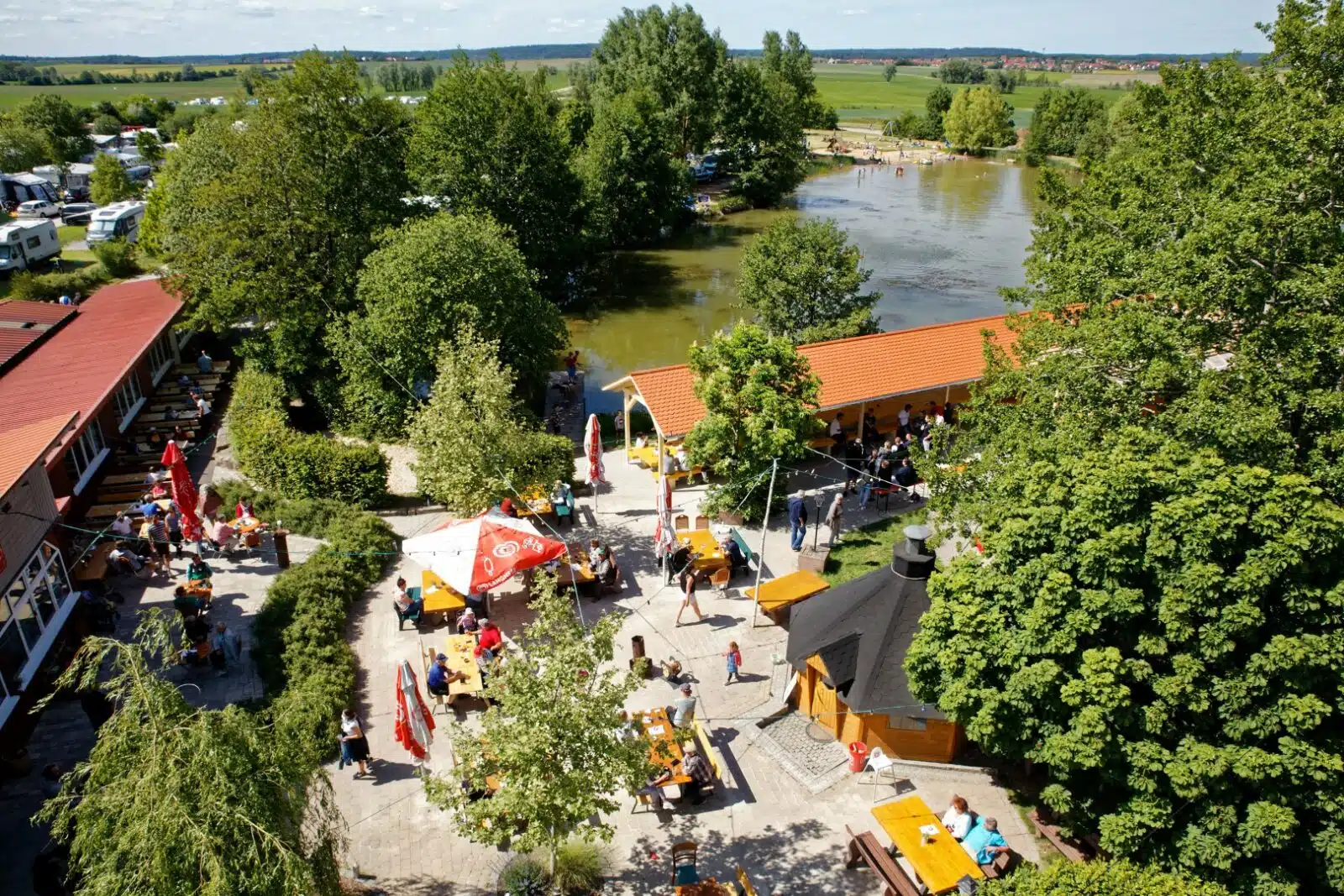 Mohrenhof Franken Biergarten