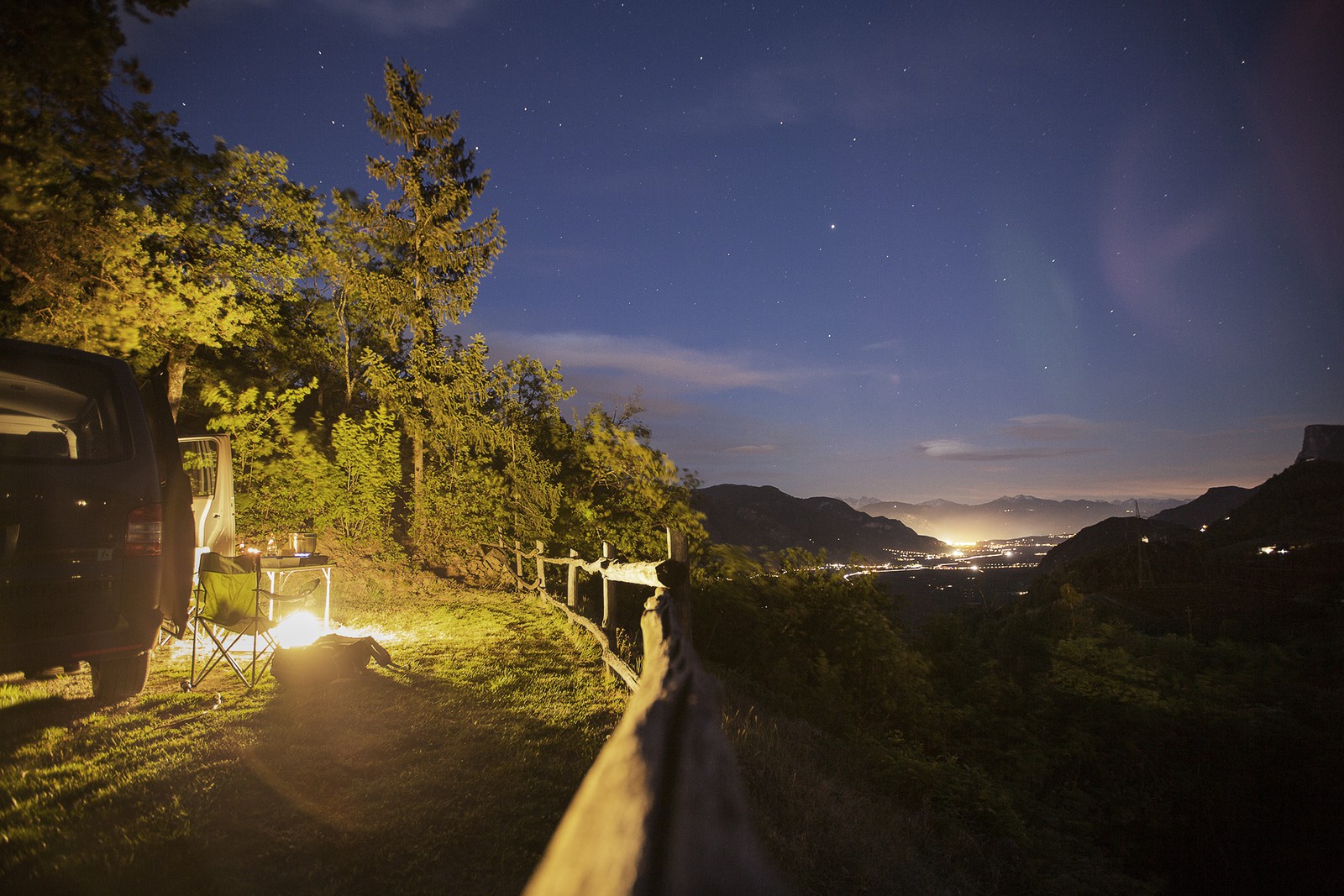 Camping in Tirol Alpin Fitness Waldcamping