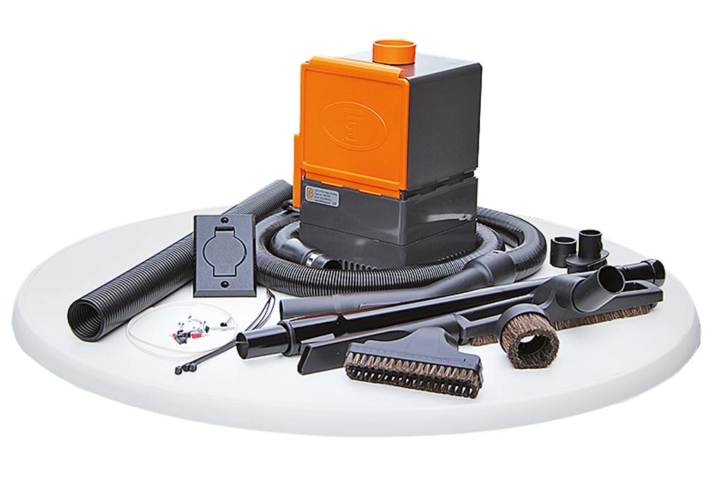 Das Einbaustaubsauger-Set