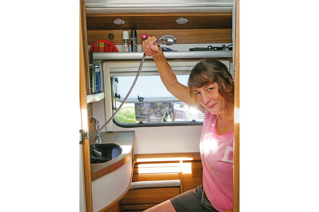 Ausziehbare Handbrause