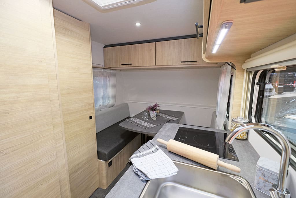Wohnwagen-Innenraum