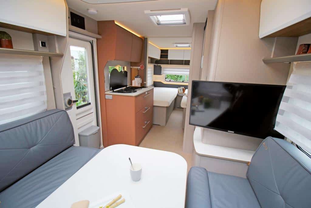Wohnwagen-Innenraum