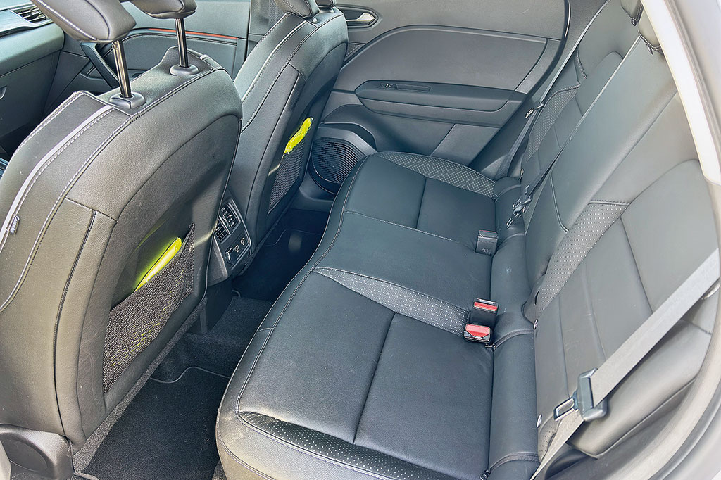 Rücksitzbank im Auto